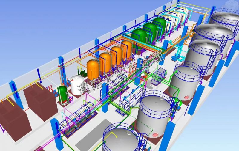 純水設(shè)備設(shè)計(jì)圖